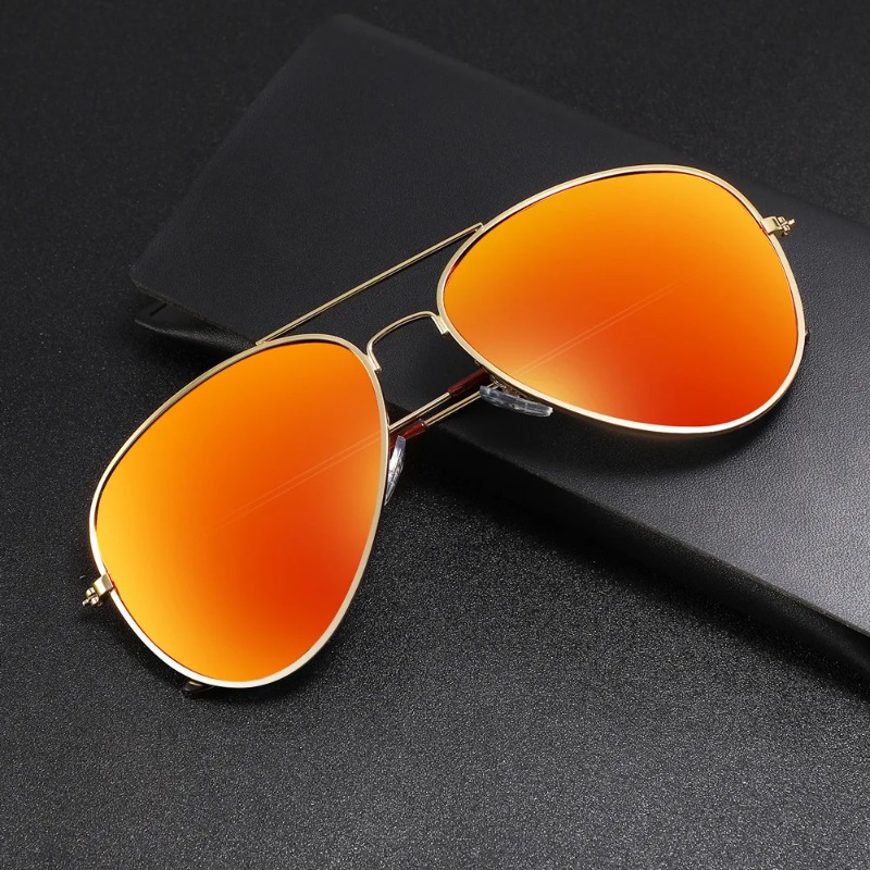 Men'S Fashion Glasses - 新しいファッションクラシックメガネ男性用アビエイターメタルフレームアウトドアスポーツアイウェア抗紫外線運転サングラスメガネ