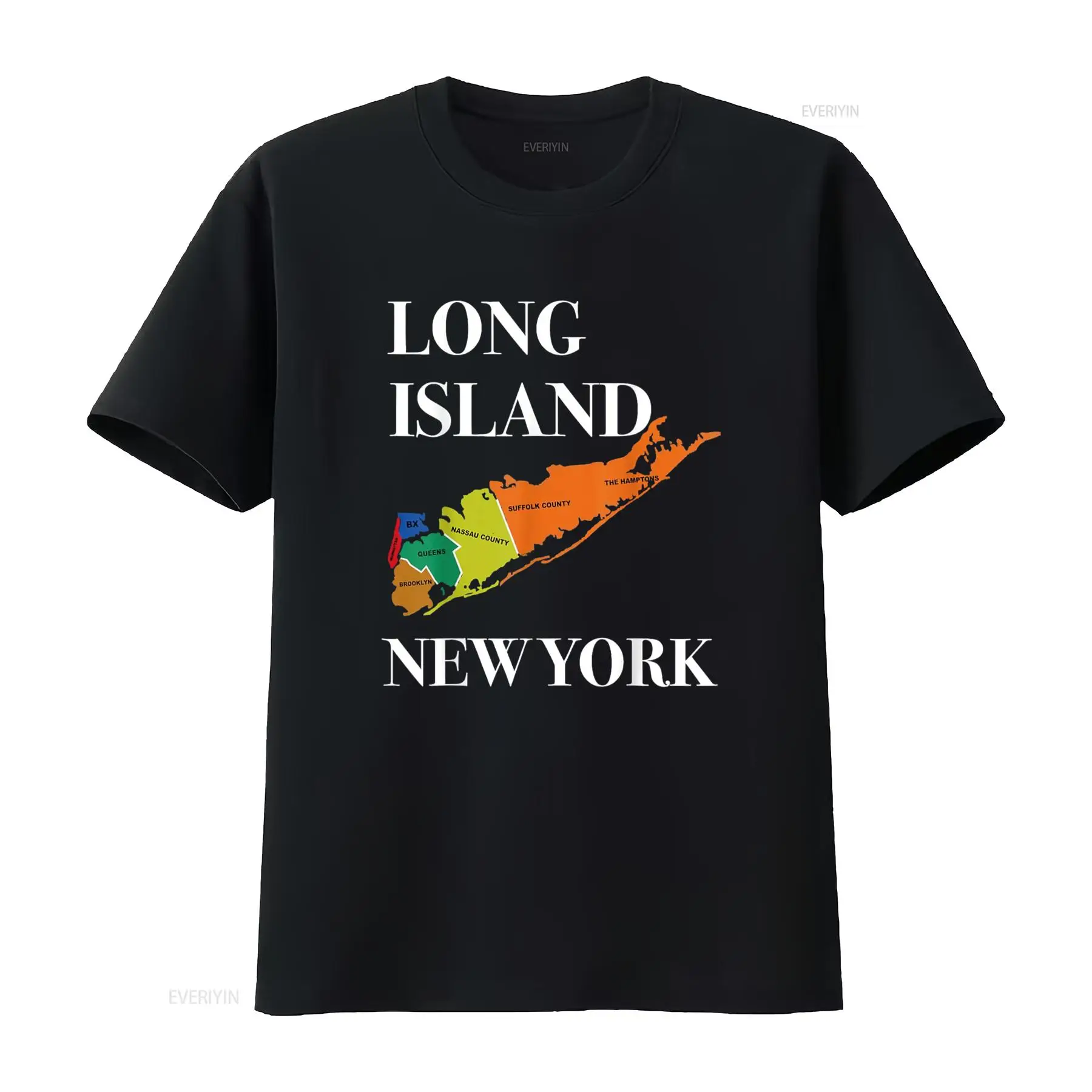 Men'S Fashion Nyc - ロングアイランド ニューヨーク州 お土産 Tシャツ ネイティブアイランダー マップ