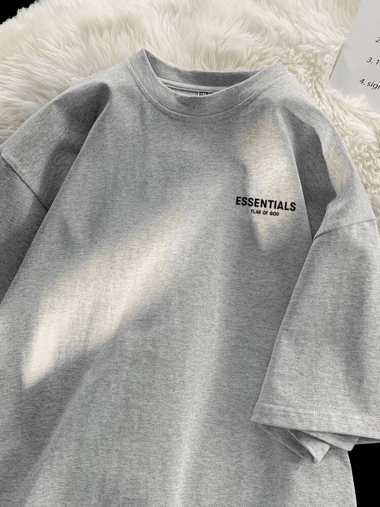 Men'S Fashion Outlets - Tagkita ルーズフィットコットン半袖 Tシャツ ユニセックス アウトレットブランド ファッショナブル