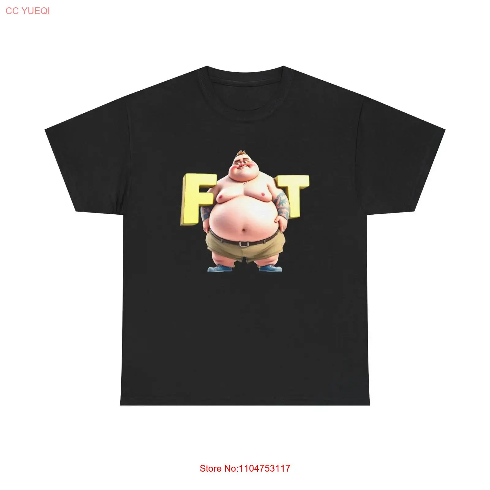 Men'S Fashion For Fat Guys - 面白い太った男性用Tシャツ、斬新なユーモア、ビッグサイズ、レターA、ヴィンテージ風ウォッシュ加工、ユニセックスファッション、通気性、伸縮性、柔らかさ、少しゆったりとした着心地