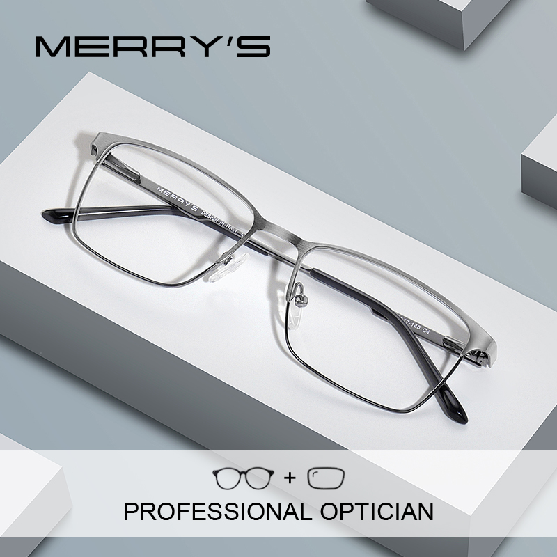 Mens Fashion Reading Glasses - Merrys design-近視用の超軽量メンズサングラス,ファッショナブルな処方メガネ,ビジネススタイル,s2027pg