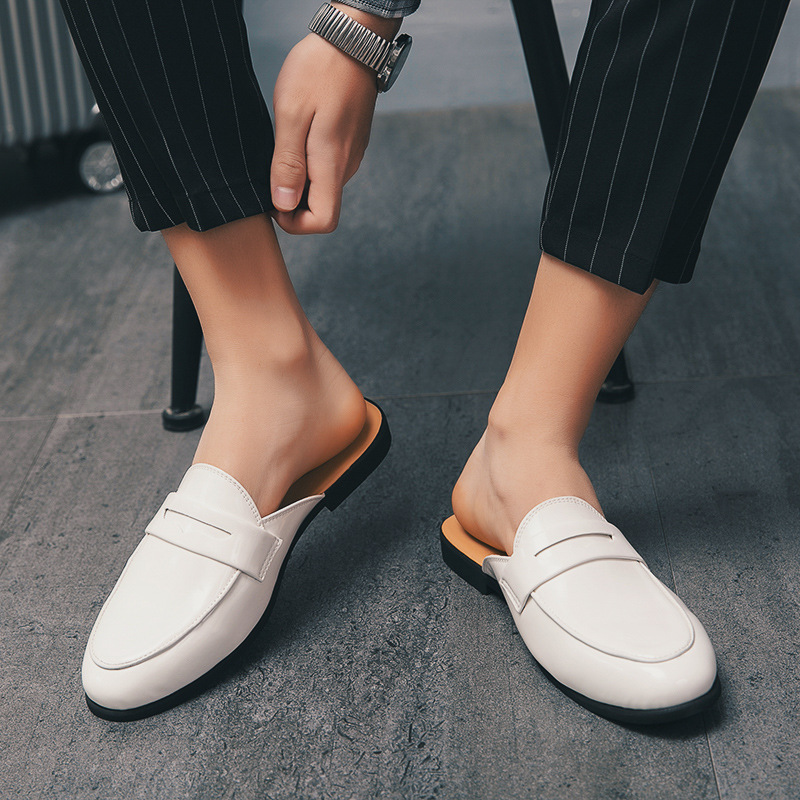 Men'S Fashion Loafers - イタリアンデザイン メンズスリッパ パテントレザー ローファー モカシン アウトドア