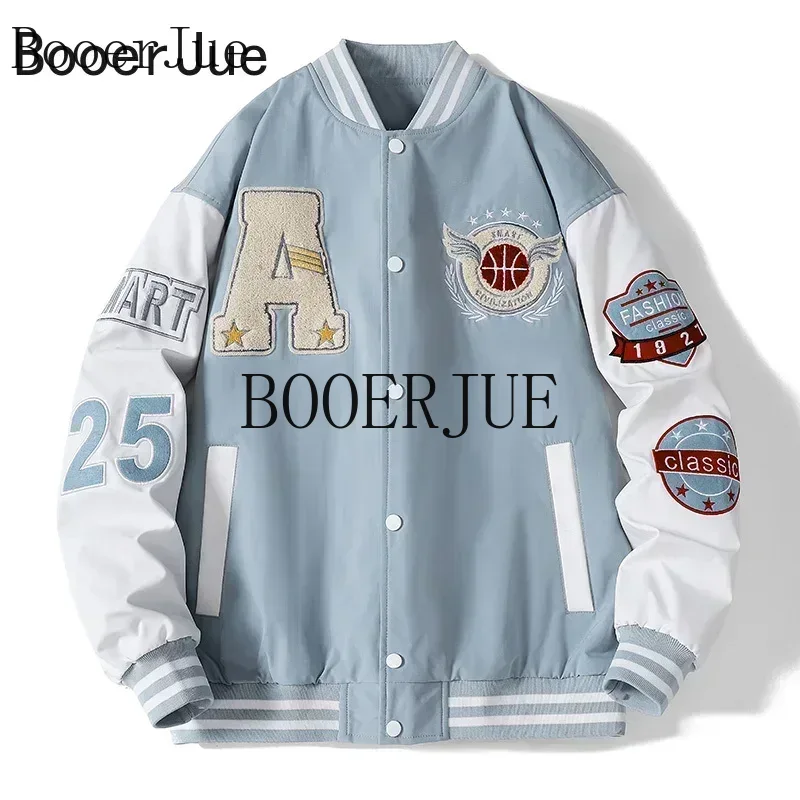Varsity Jacket Letterman - ユニセックス バーシティ ベースボールジャケット メンズ ボーンスポーツ ランニング