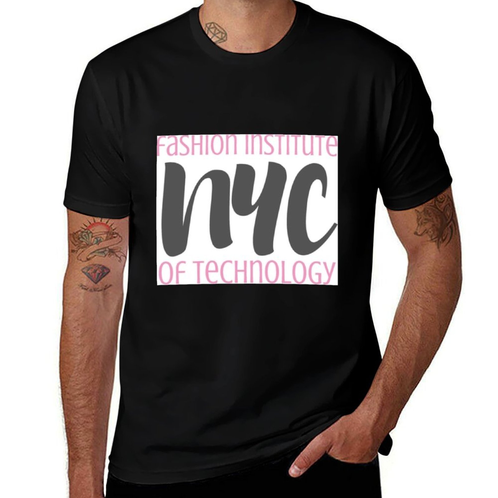 Men'S Fashion Nyc - ファッションインスティテュート オブ テクノロジー NYC Tシャツ ビッグサイズ