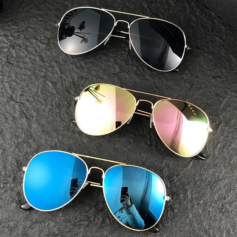 新しいファッションクラシックメガネ男性用アビエイターメタルフ - Men'S Fashion Glasses のレビューと価格