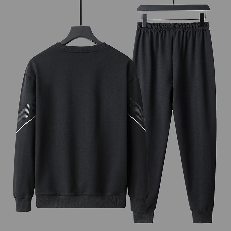 メンズカジュアル 2 ピーススポーツウェアセットストリートフ - Track Suit Men のレビューと価格