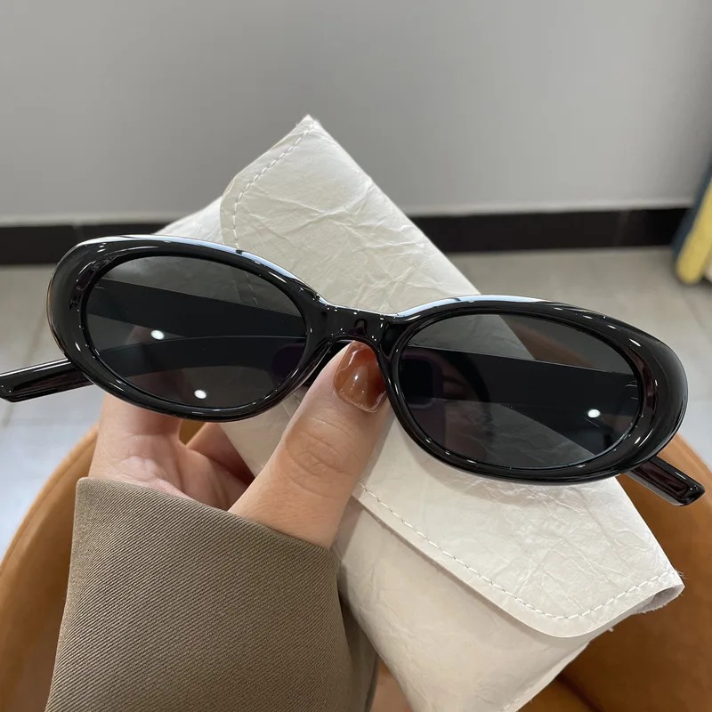 人気の女性用サングラス小さなパンクオーバルサングラス男性ゴー - Men'S Fashion Glasses のレビューと価格