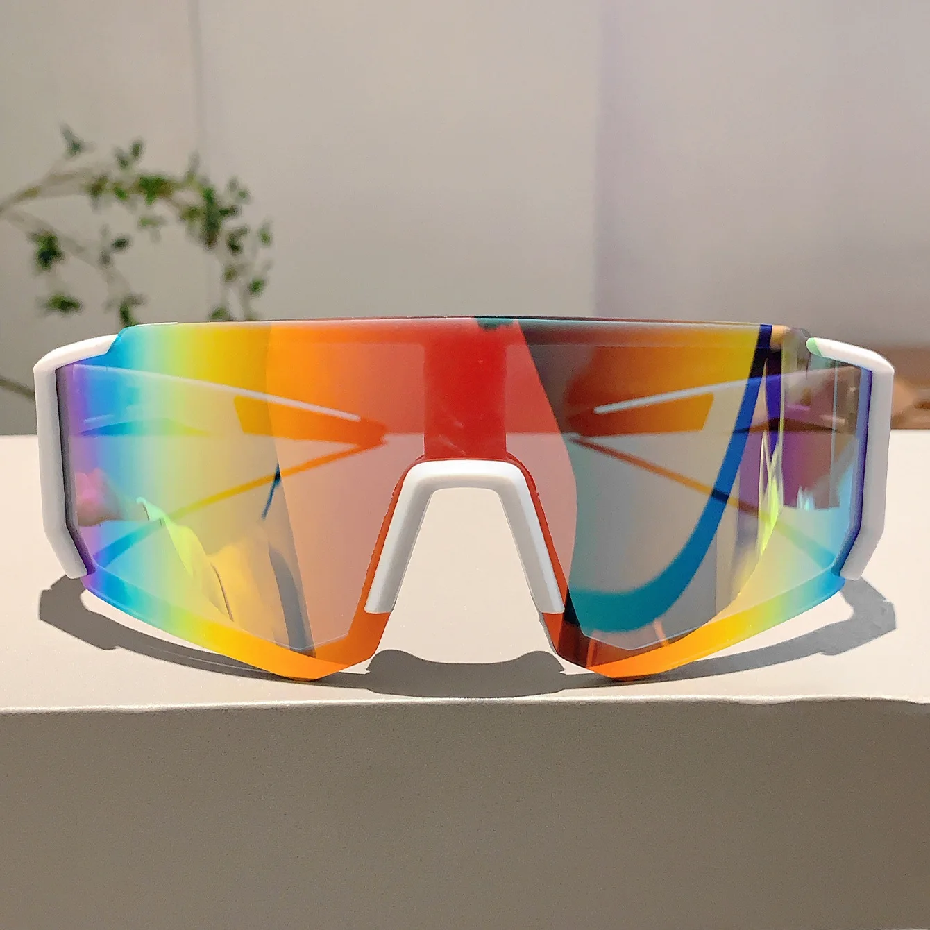 アウトドアスポーツサングラス男性用軽量特大男性用シェードサイ - Men'S Fashion Glasses のレビューと価格