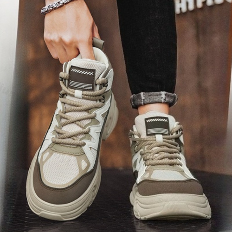 2025年秋新作 ハイカットファッション 多用途 厚底 カジ - Mens Fashion Autumn 2025 のレビューと価格