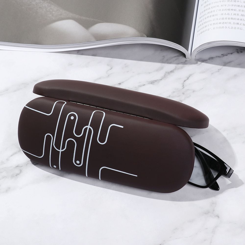 男性と女性のための革製眼鏡ケース,ハードシェルプロテクター, - Mens Fashion Reading Glasses のレビューと価格