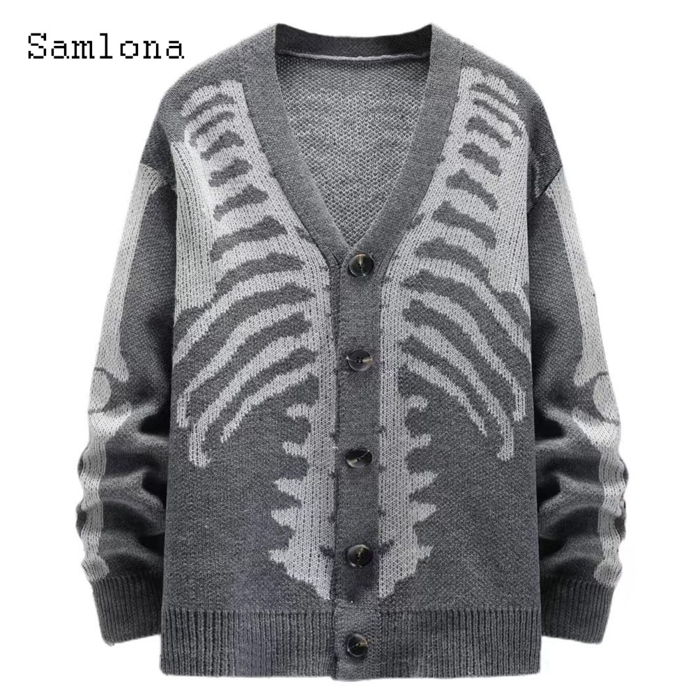 プラスサイズメンズカジュアルレトロニットセーター 2025  - Men'S Fashion V Neck Sweater のレビューと価格