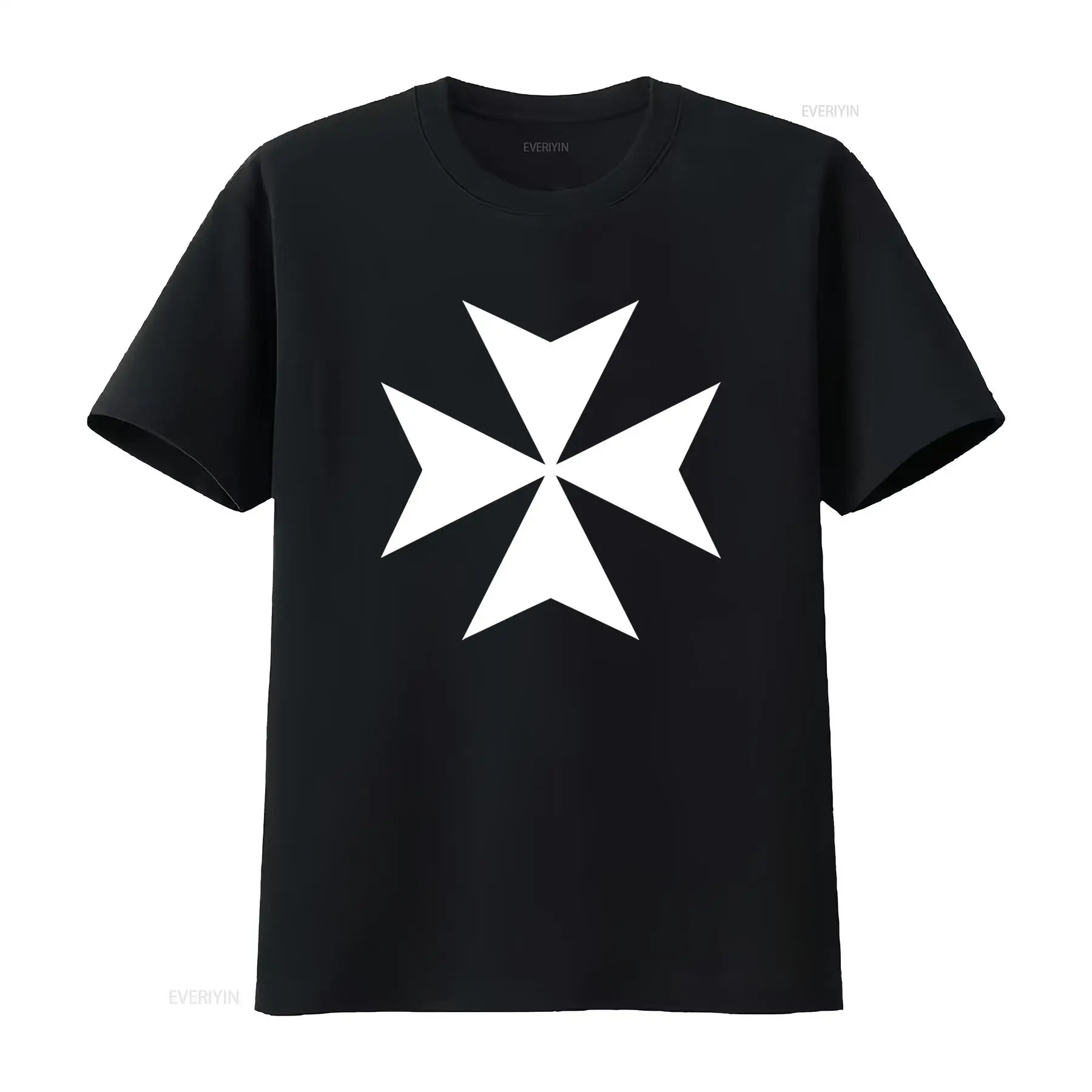 マルタ十字架 Tシャツ マルタ軍事 マルタ古代アマルフィオー - Military Shirt Men のレビューと価格