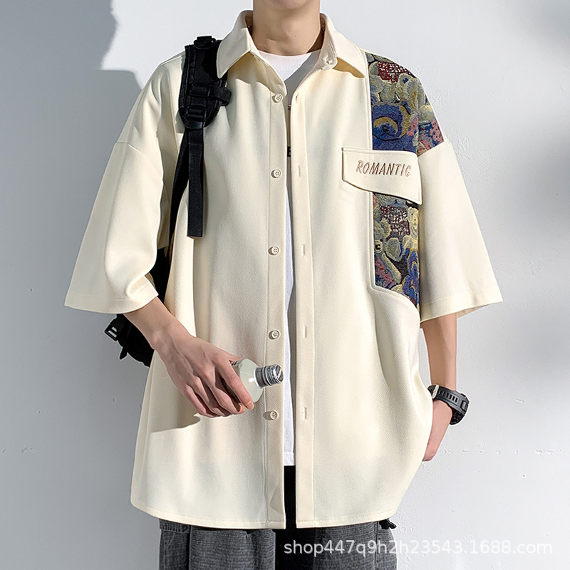 2025年ファッション高品質アウトレット面白い半袖シャツメン - Men'S Fashion Outlets のレビューと価格