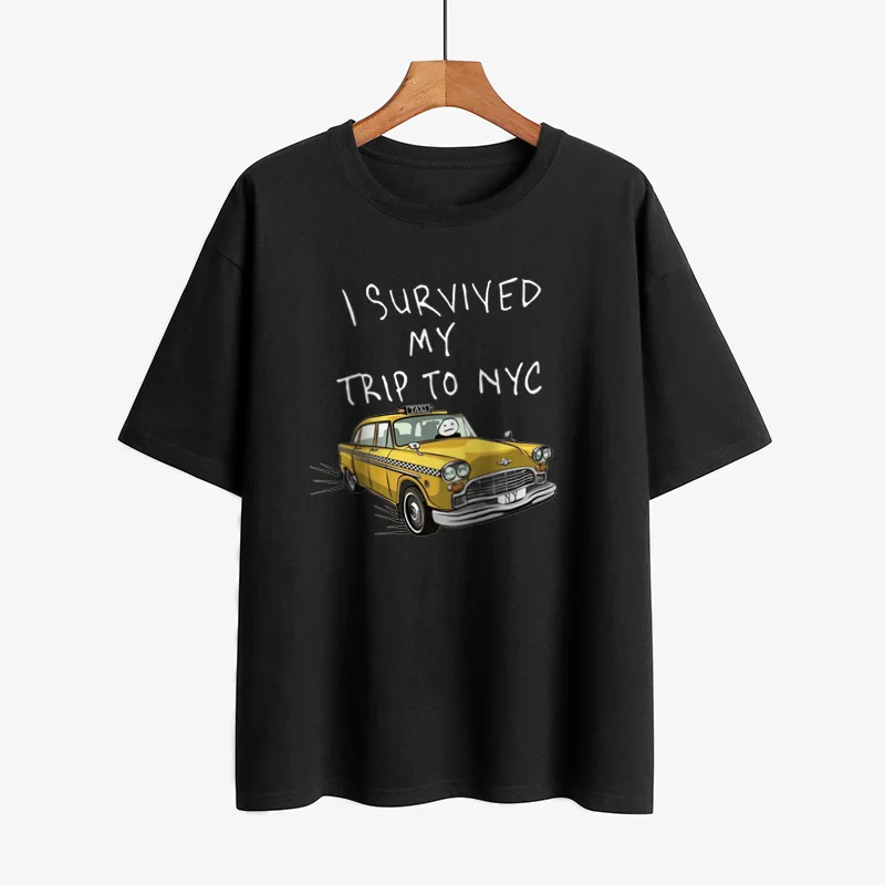 面白い Tシャツ男性女性私はニューヨークへの旅行を生き延びま - Men'S Fashion Nyc のレビューと価格