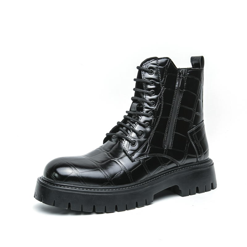 夏のメンズファッションチェルシーブーツブラックブラウンアメリ - Chelsea Boots Men のレビューと価格