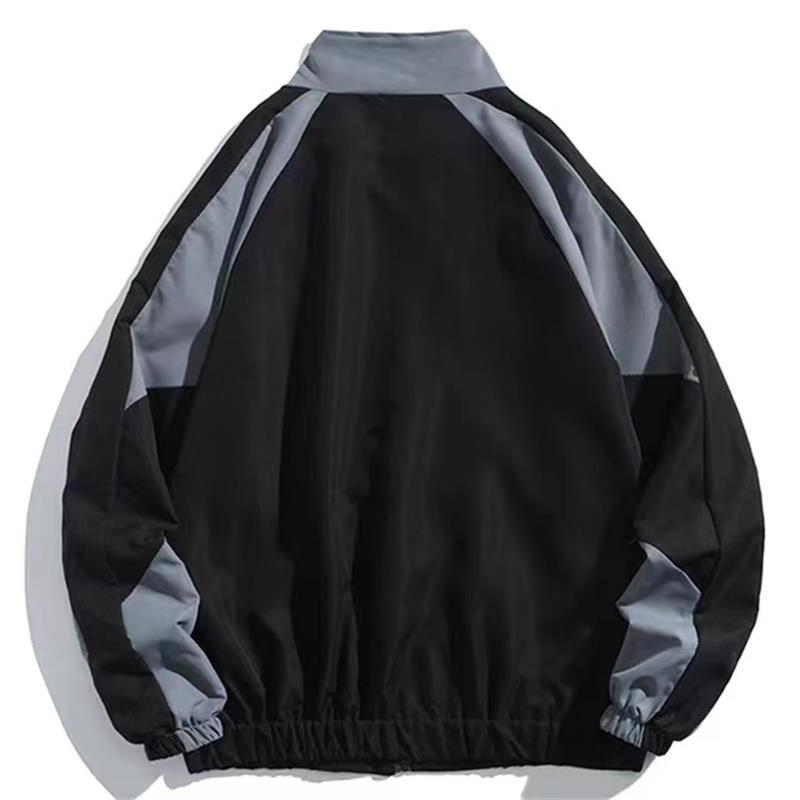 ヒップホップメンズバーシティジャケットハイストリートパッチワ - Varsity Jacket Letterman のレビューと価格