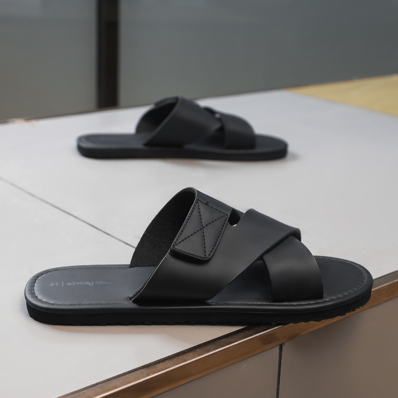 メンズスリッパ 2026 新しい夏のレジャー韓国ファッション - Men'S Fashion For 45 Years Old のレビューと価格
