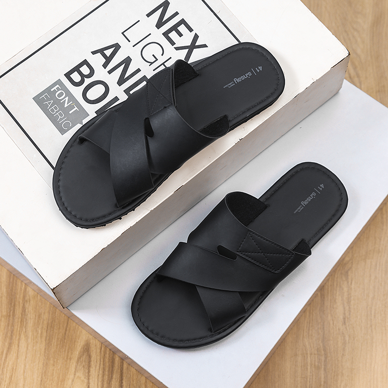 メンズスリッパ 2026 新しい夏のレジャー韓国ファッション - Men'S Fashion For 45 Years Old のレビューと価格