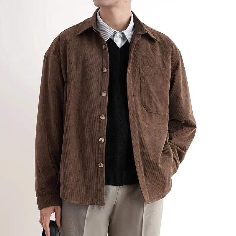 男性用のシンプルな黒のVネックニットセーター,ルーズフィット - Men'S Fashion V Neck Sweater のレビューと価格