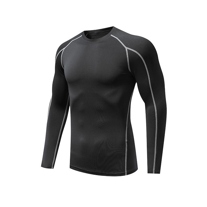 メンズランニングコンプレッション Tシャツ長袖スポーツ Tシ - Track Suit Men のレビューと価格