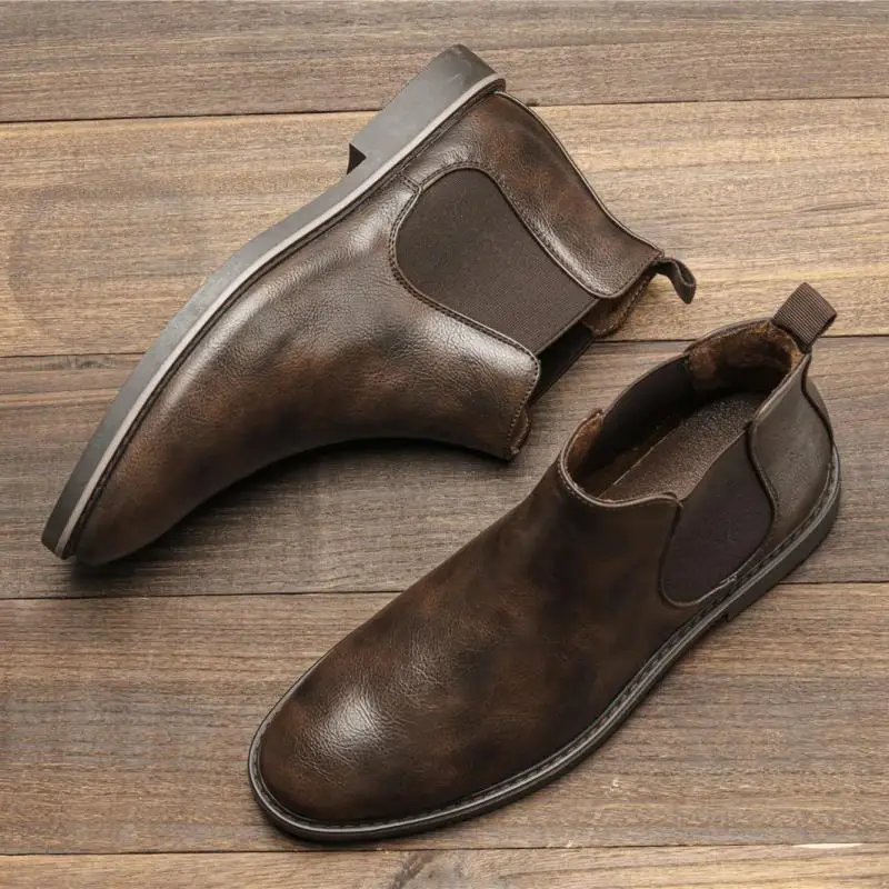 メンズブーツ 2025 イギリス風 メンズシューズ ファッシ - Mens Fashion Autumn 2025 のレビューと価格
