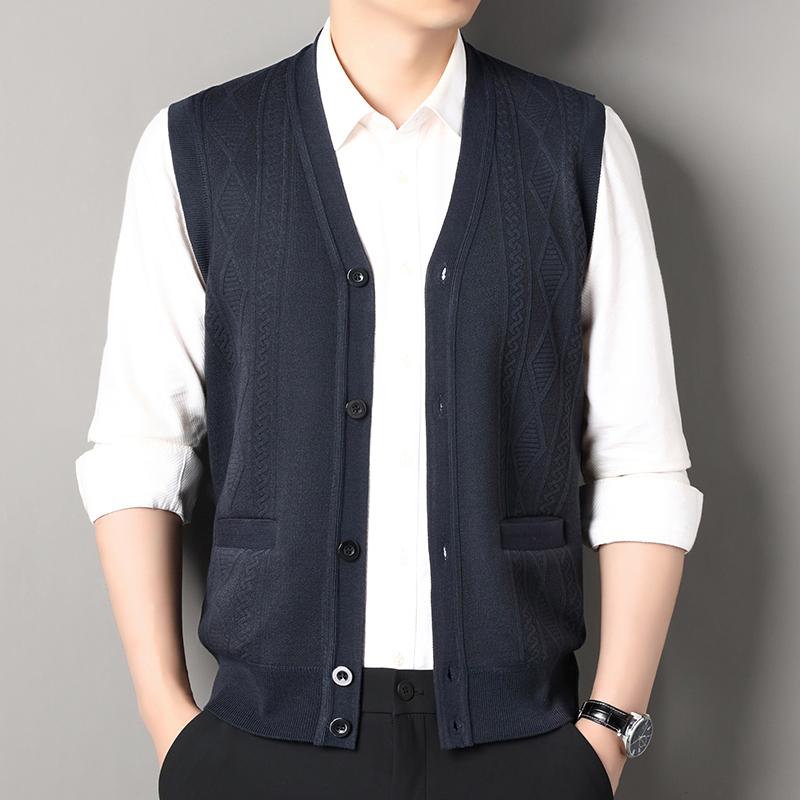 メンズVネックニットカーディガン,カジュアルセーター,ボタン - Men'S Fashion V Neck Sweater のレビューと価格
