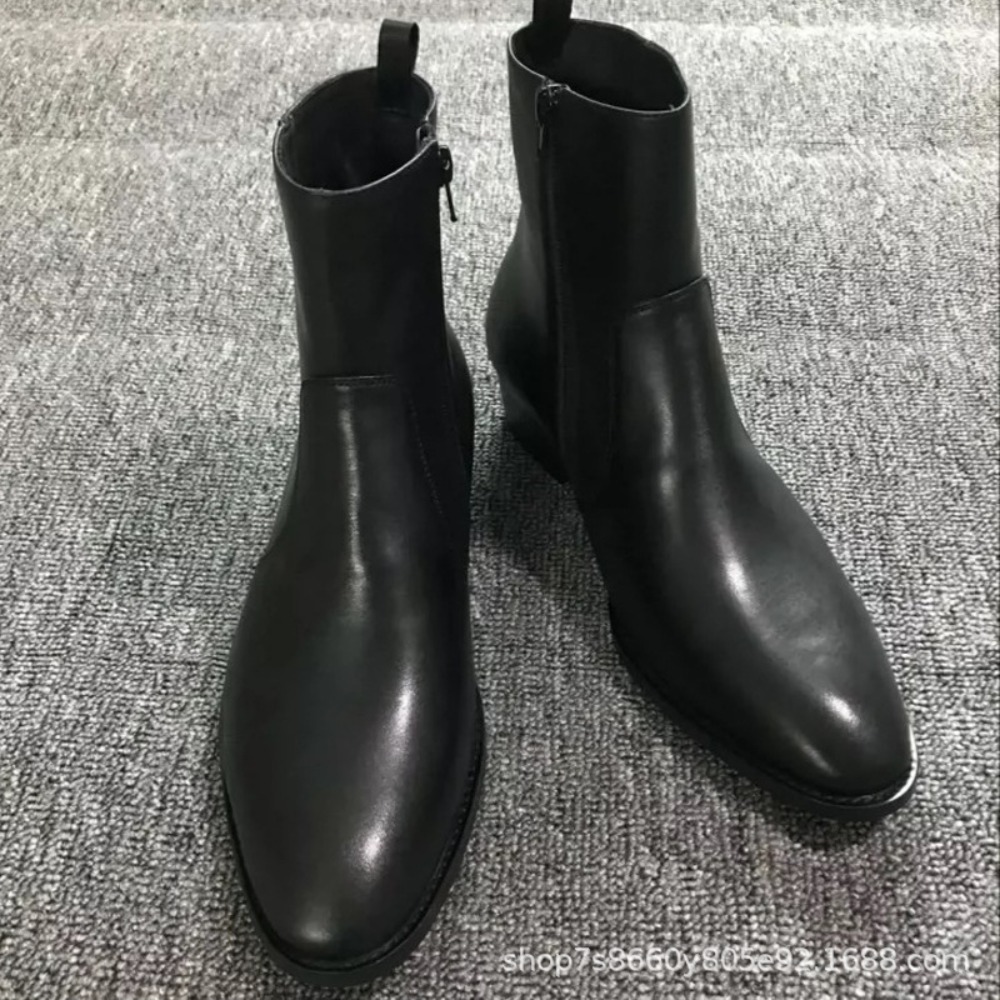 新しいメンズシューズ高品質ブランドレトロ快適な革防水アンクル - Mens Fashion Autumn 2025 のレビューと価格