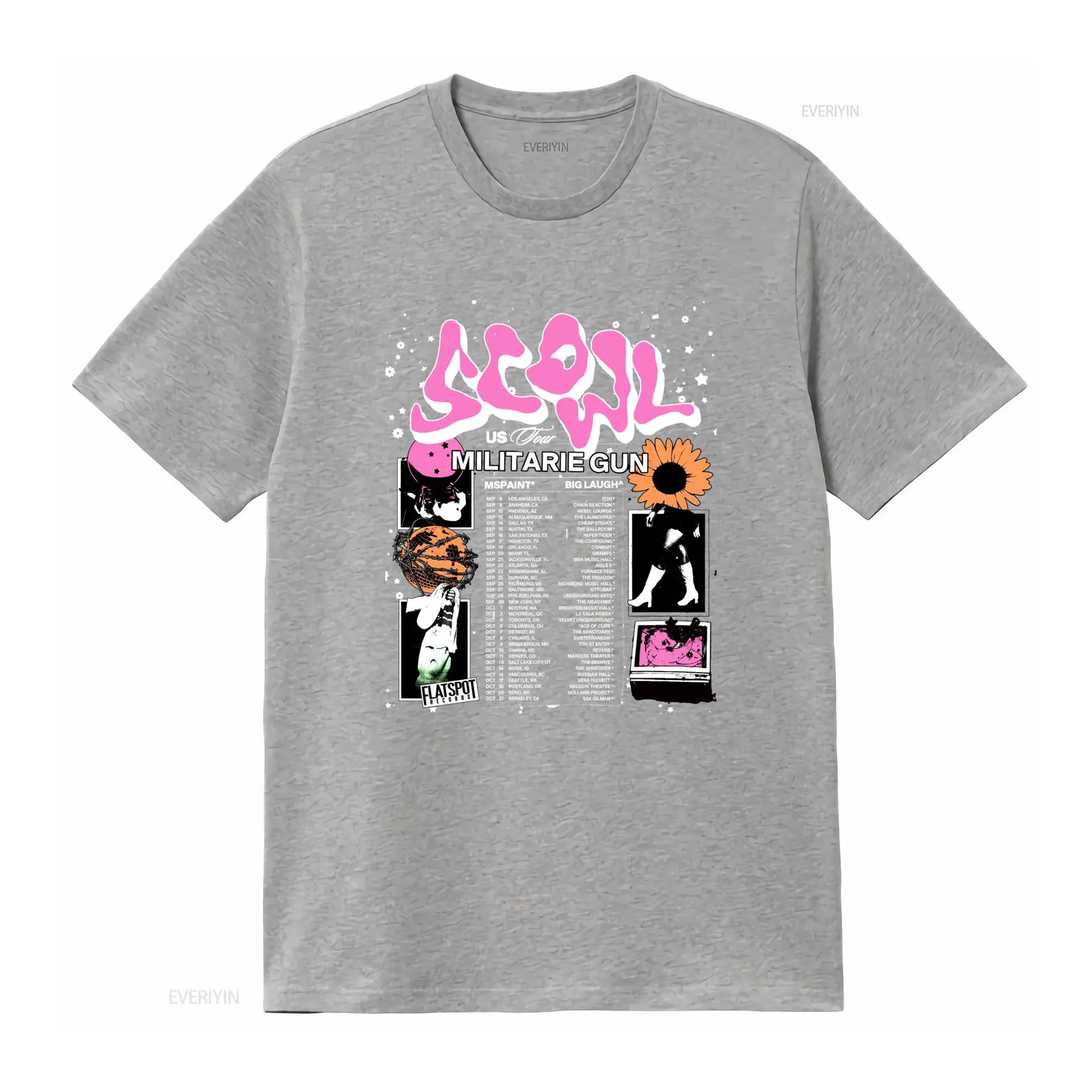 Scowl and Militarie Gun US Tou - Military Shirt Men のレビューと価格