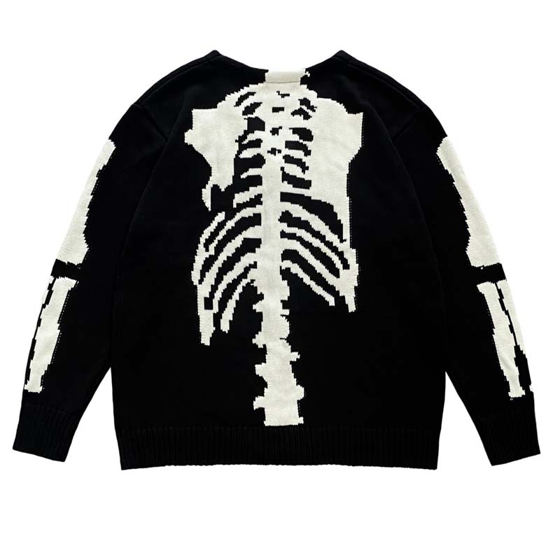 Kapital ヴィンテージ ヒラタ ボーン スケルトン レ - Men'S Fashion V Neck Sweater のレビューと価格
