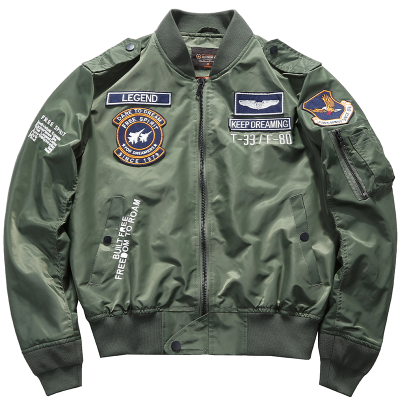 メンズタクティカルボンバージャケット,野球ジャケット,大学パ - Varsity Jacket Letterman のレビューと価格
