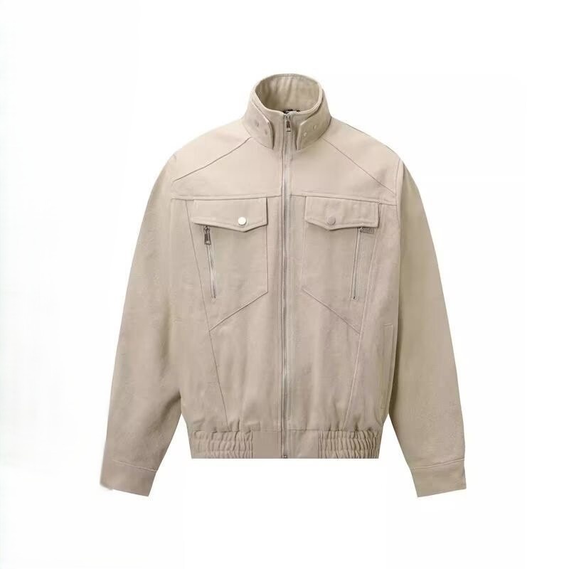 メンズウィンタージャケットコート メンズファー付き アシンメ - Varsity Jacket Letterman のレビューと価格