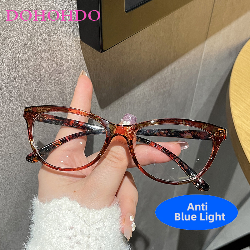 クラシックヴィンテージキャットアイ抗青色光メガネ女性男性ファ - Mens Fashion Reading Glasses のレビューと価格