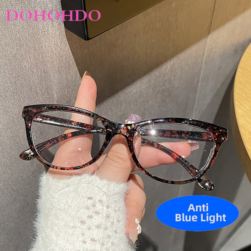 クラシックヴィンテージキャットアイ抗青色光メガネ女性男性ファ - Mens Fashion Reading Glasses のレビューと価格
