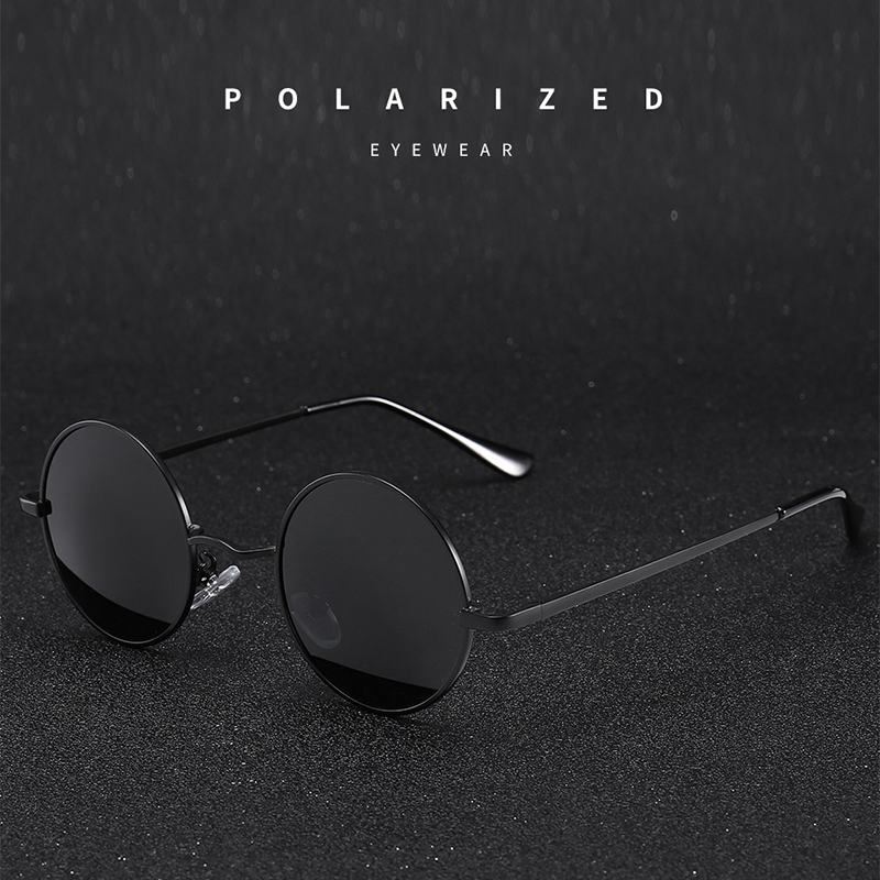 レトロヴィンテージラウンドサングラス男性ブランドデザイナーサ - Men'S Fashion Glasses のレビューと価格