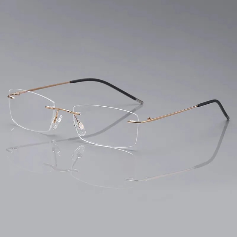 2026 新しいリムレス老眼鏡男性抗青色光眼鏡レトロファッシ - Mens Fashion Reading Glasses のレビューと価格