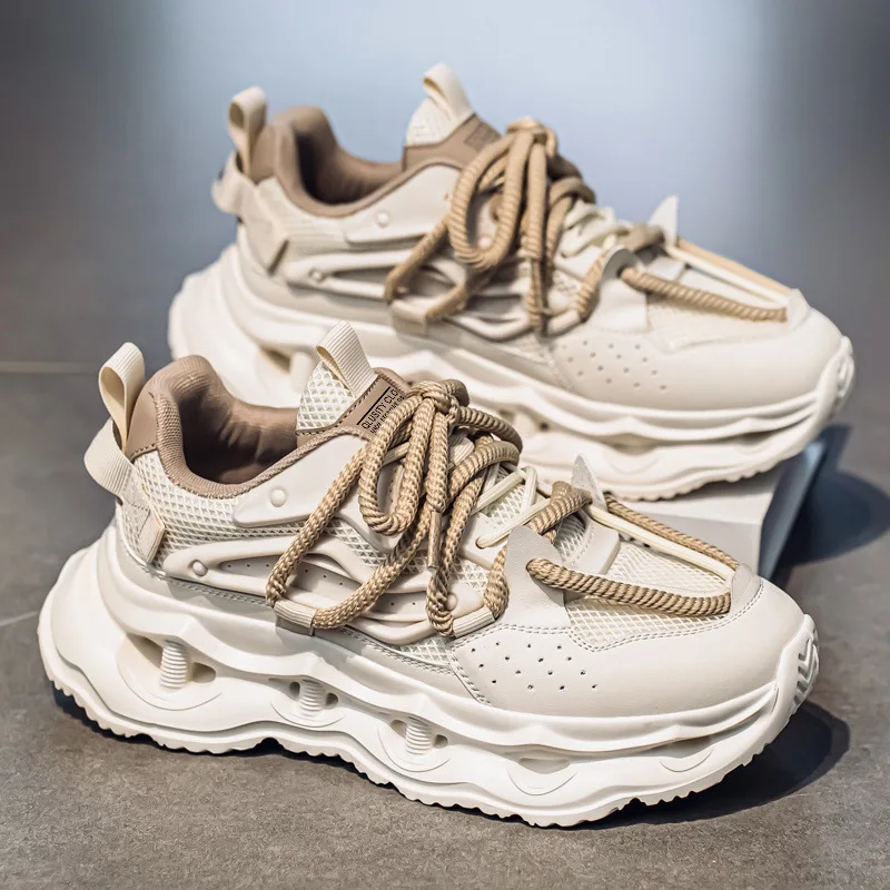男性スニーカー新しいメッシュ通気性アウトドアノンスリップラン - Mens Fashion Autumn 2025 のレビューと価格