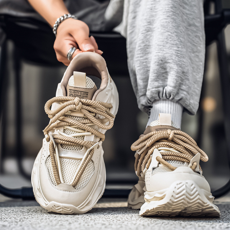 男性スニーカー新しいメッシュ通気性アウトドアノンスリップラン - Mens Fashion Autumn 2025 のレビューと価格