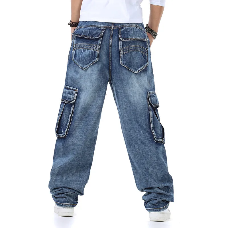 メンズだぶだぶのジーンズ春と秋の新ファットガイ大きいサイズの - Men'S Fashion For Fat Guys のレビューと価格
