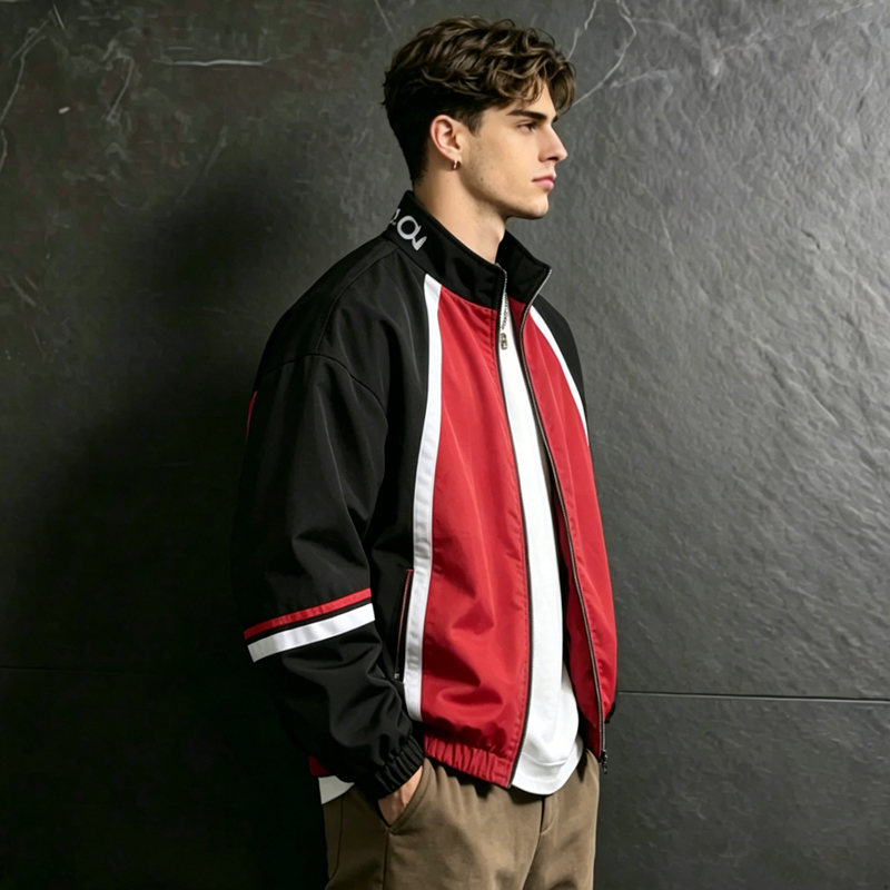 UETEEY メンズ アメリカンスタイル レターボンバージャ - Varsity Jacket Letterman のレビューと価格