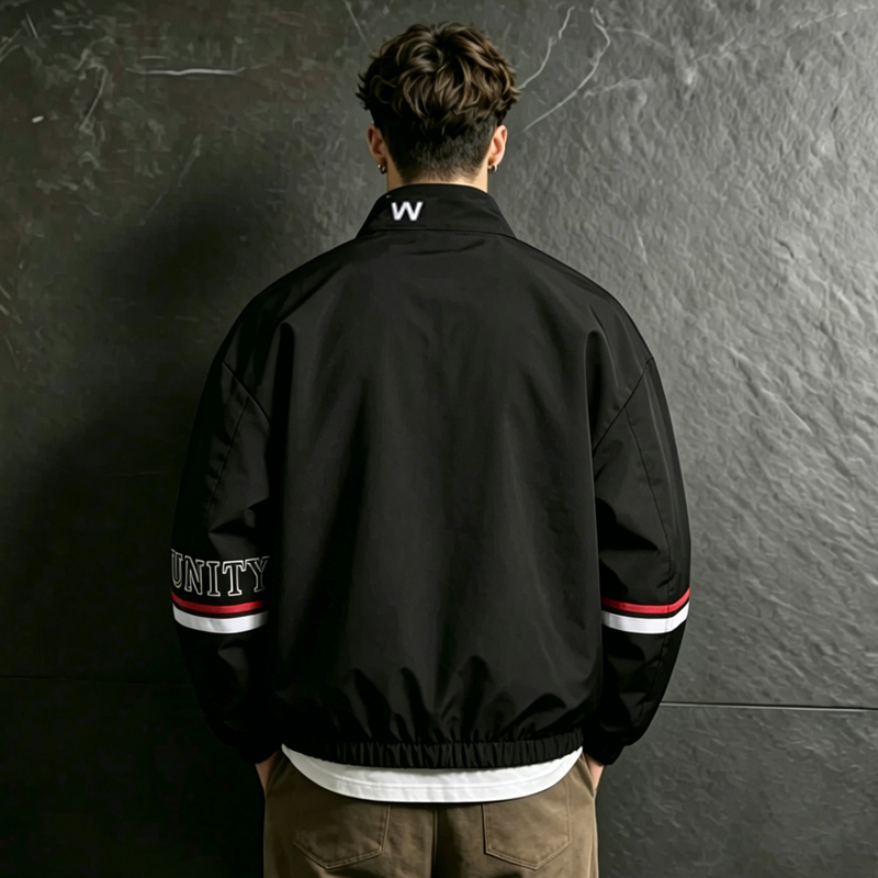 UETEEY メンズ アメリカンスタイル レターボンバージャ - Varsity Jacket Letterman のレビューと価格