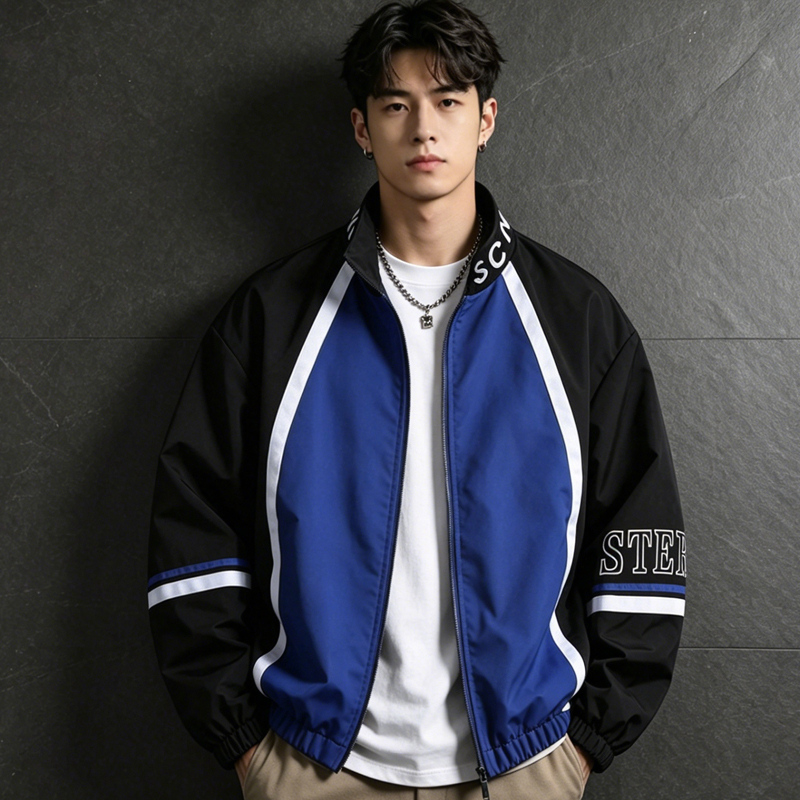 UETEEY メンズ アメリカンスタイル レターボンバージャ - Varsity Jacket Letterman のレビューと価格