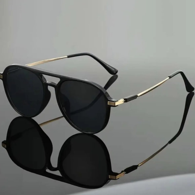 1 個ヴィンテージパイロットサングラス女性男性新しいファッシ - Men'S Fashion Glasses のレビューと価格