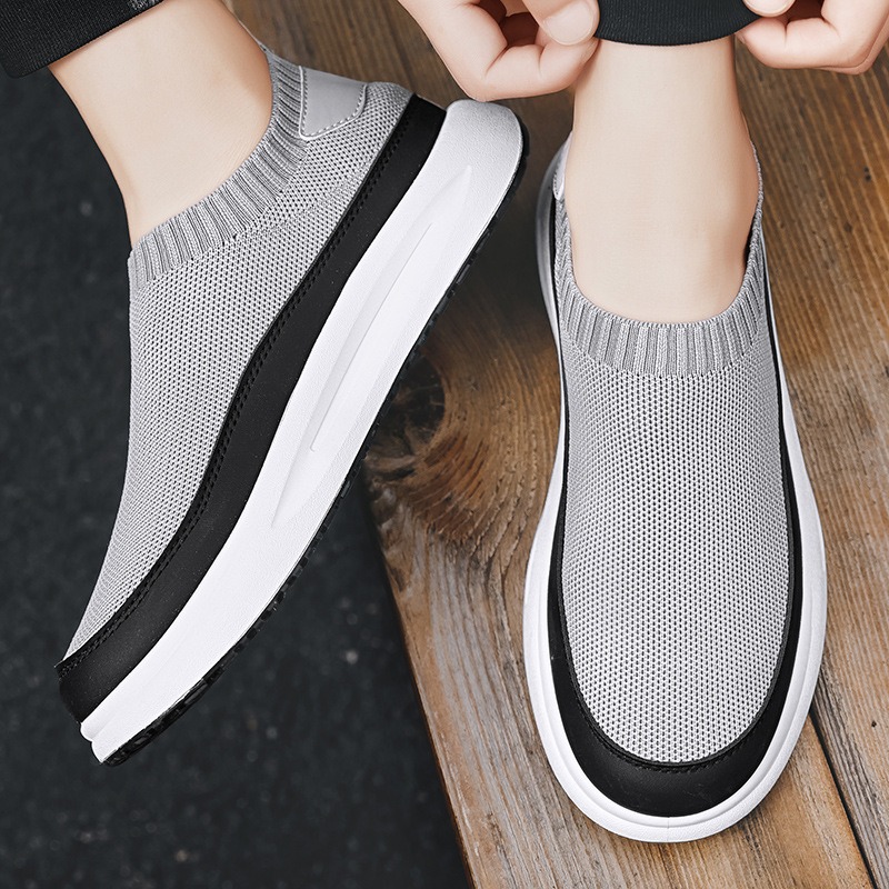 2025年新作 メンズシューズ 通気性メッシュ キャンバスシ - Men'S Fashion Loafers のレビューと価格