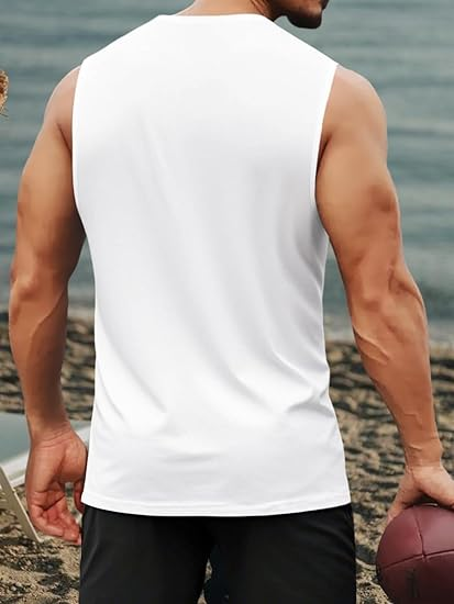 メンズタンクトップセット 2026年夏 速乾性ビーチウェア  - Track Suit Men のレビューと価格