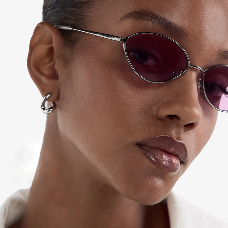 レトロなキャットアイ女性用サングラス、ブランドデザイン、オー - Men'S Fashion Glasses のレビューと価格