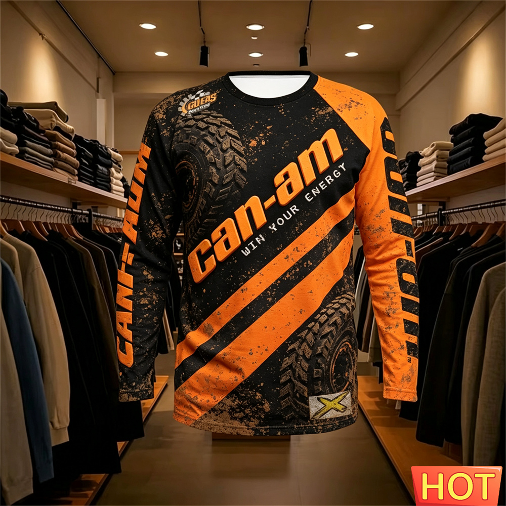 バイクレース用長袖ラウンドネックTシャツ、男女兼用、ファッシ - Men'S Fashion Trends のレビューと価格