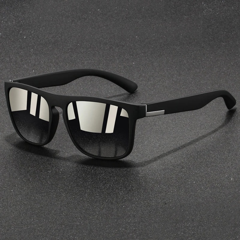 ファッションヴィンテージスクエアスポーツサングラス男性女性釣 - Men'S Fashion Glasses のレビューと価格