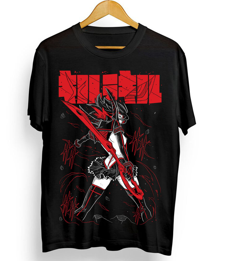 キルラキル龍子 Tシャツガールアニメまとい龍子戦ク黒シャツす - Men'S Fashion Trends のレビューと価格