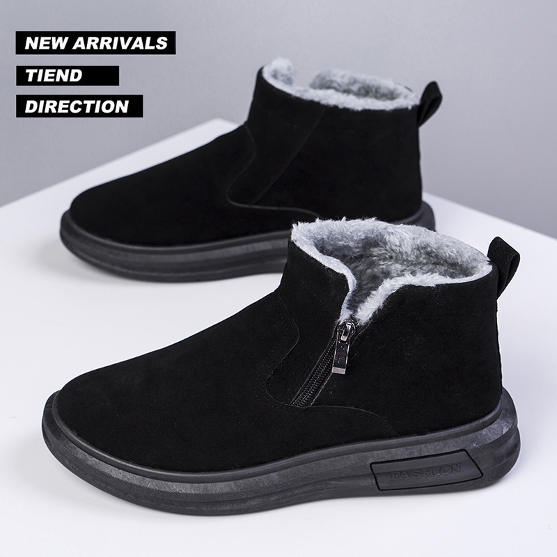 2025年新作 冬用 メンズ スノーブーツ 暖かいプラッシュ - Mens Fashion Autumn 2025 のレビューと価格
