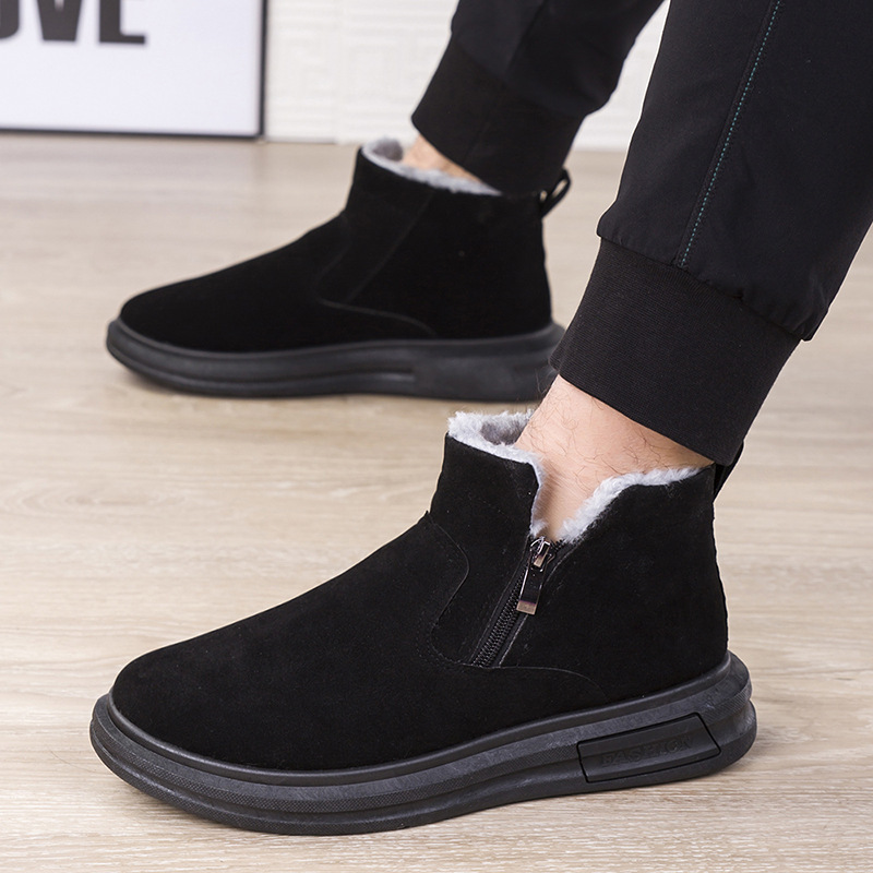 2025年新作 冬用 メンズ スノーブーツ 暖かいプラッシュ - Mens Fashion Autumn 2025 のレビューと価格